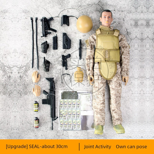  Movable Joint Military Soldier Doll cashymart