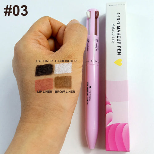  Multi-Effect 4 In 1 Eyeliner Eyebrow Pencil cashymart