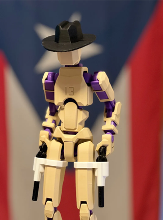  Multi-Joint Lucky Action Figure cashymart