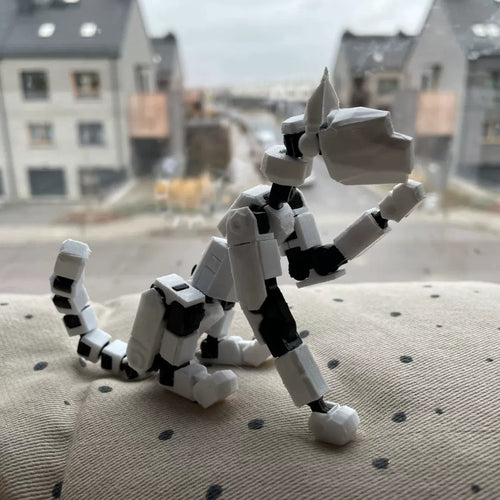  Multi-Joint Lucky Action Figure cashymart