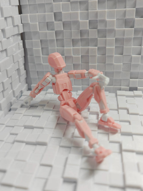  Multi-Joint Lucky Action Figure cashymart