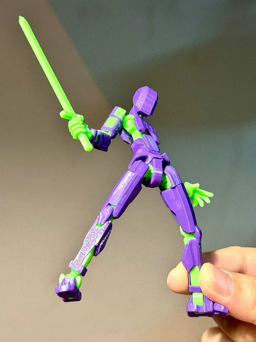  Multi-Joint Lucky Action Figure cashymart