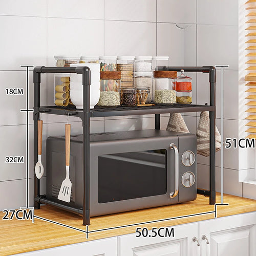  Multi-Layer Kitchen Storage Rack Shelf cashymart