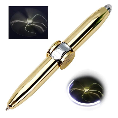  Multifunctional Luminous Gyro Pen Toy Fidget Spinner cashymart