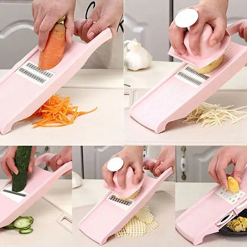  Multifunctional Vegetable Slicer Grater with Handle cashymart