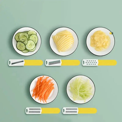  Multifunctional Vegetable Slicer Grater with Handle cashymart