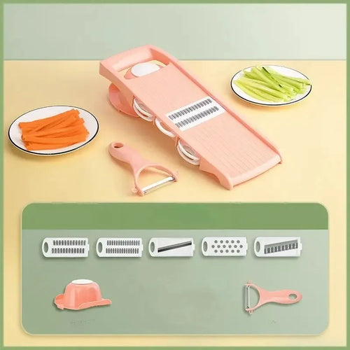  Multifunctional Vegetable Slicer Grater with Handle cashymart
