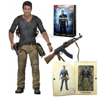  NECA Uncharted 4 Nathan Drake Action Figure cashymart