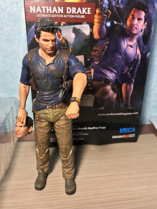 NECA Uncharted 4 Nathan Drake Action Figure cashymart