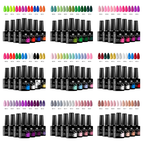  Nail Art Masterpiece Kit 7-Piece Gel Polish Set cashymart