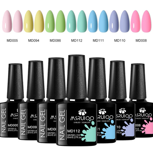  Nail Art Masterpiece Kit 7-Piece Gel Polish Set cashymart