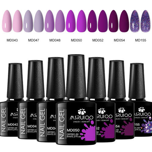 Nail Art Masterpiece Kit 7-Piece Gel Polish Set cashymart