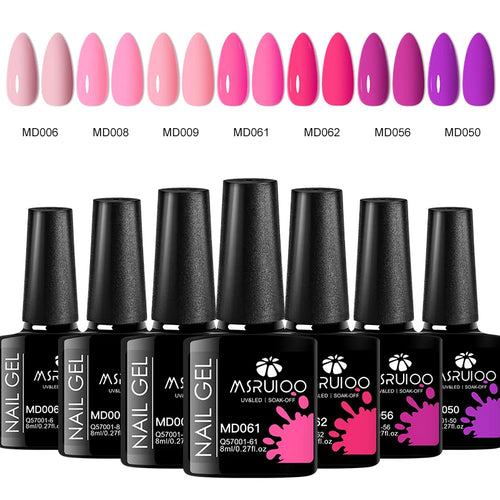  Nail Art Masterpiece Kit 7-Piece Gel Polish Set cashymart