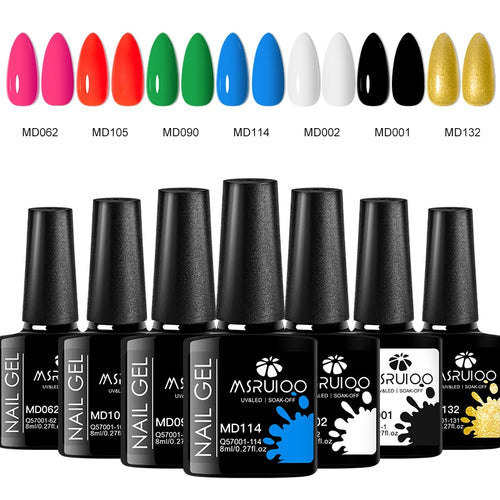  Nail Art Masterpiece Kit 7-Piece Gel Polish Set cashymart