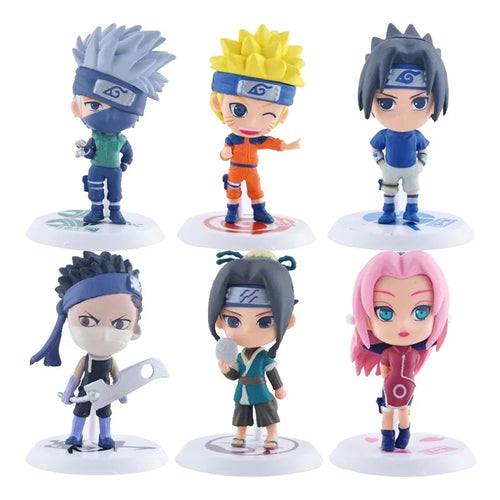  Naruto Mini Figurines Set of 6 Collectibles cashymart