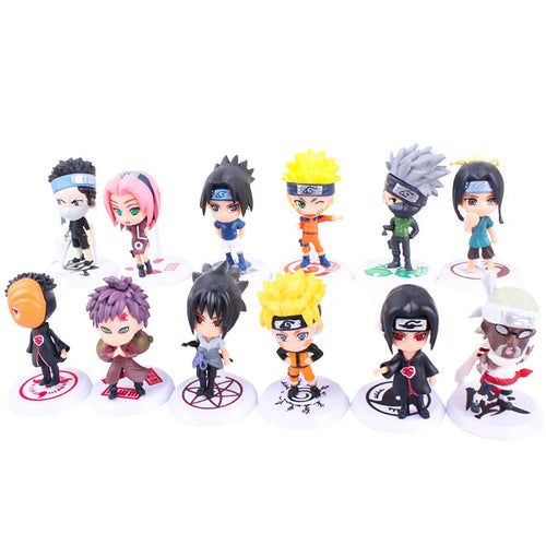  Naruto Mini Figurines Set of 6 Collectibles cashymart