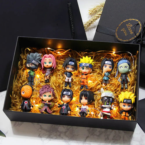  Naruto Mini Figurines Set of 6 PVC Models cashymart