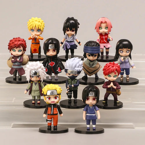  Naruto Shippuden 12Pcs PVC Figurine Set cashymart