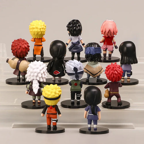  Naruto Shippuden 12Pcs PVC Figurine Set cashymart