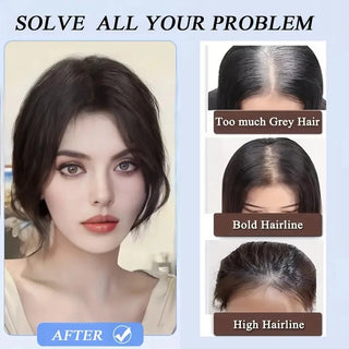  Natural Human Hair Clip In Bangs Extensions cashymart