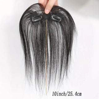  Natural Human Hair Clip In Bangs Extensions cashymart