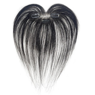  Natural Human Hair Clip In Bangs Topper cashymart