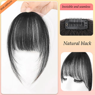  Natural Synthetic Hair Bangs Clip-In Extensions cashymart