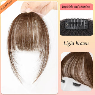  Natural Synthetic Hair Bangs Clip-In Extensions cashymart