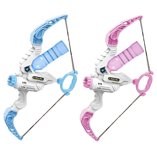  New Bubble Gun Electric Bow and Arrow 2 in 1 Kids Toy cashymart