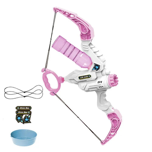  New Bubble Gun Electric Bow and Arrow 2 in 1 Kids Toy cashymart