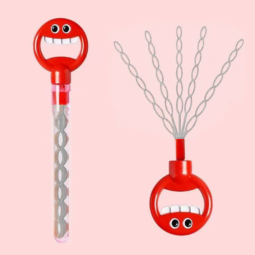  New Cute Happy Bubble Stick 32 Holes Five Claws Toys cashymart