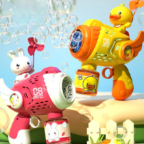  New Little Yellow Duck Bubble Gun Toy cashymart