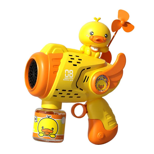  New Little Yellow Duck Bubble Gun Toy cashymart