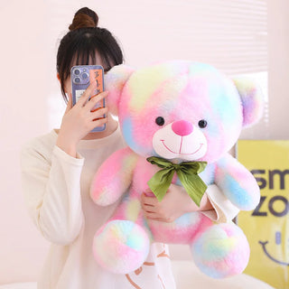  Nice Rainbow Plush Bear Toy for Kids cashymart