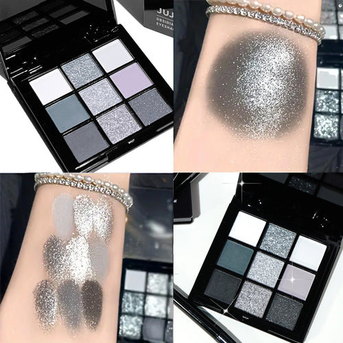  Nine Color Eyeshadow Palette for Smoky Makeup cashymart