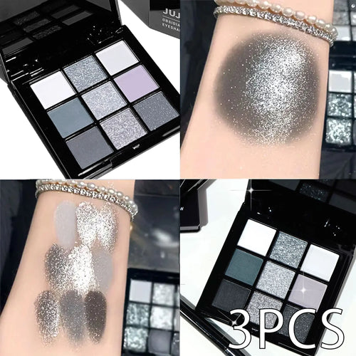  Nine Color Eyeshadow Palette for Smoky Makeup cashymart