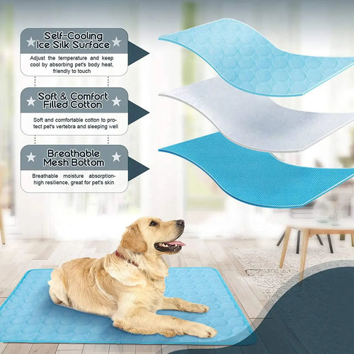  Nonor Dog Cooling Mat for Summer Comfort cashymart