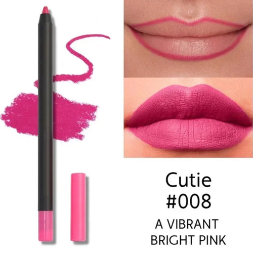  Nude Brown Lip Liner Pencil Matte Waterproof Long Lasting cashymart
