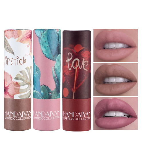  Nude Matte Lipsticks 8 Colors Waterproof Long Lasting Lip Stick cashymart