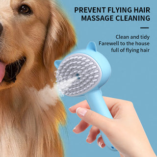  Multifunctional Steam Cat Grooming Brush cashymart