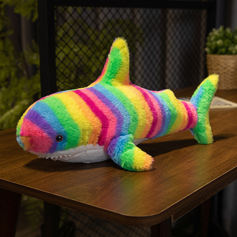  Cute Plush Shark Throw Pillow Toys cashymart