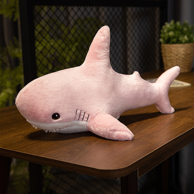  Cute Plush Shark Throw Pillow Toys cashymart