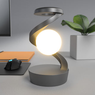  Rotating Moon Desk Lamp With Phone Wireless Charging cashymart