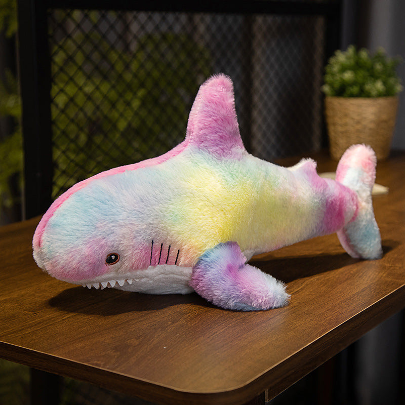  Cute Plush Shark Throw Pillow Toys cashymart