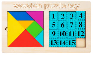  Wooden Tetris Puzzle Educational Toy for Kids cashymart