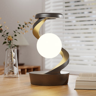  Rotating Moon Desk Lamp With Phone Wireless Charging cashymart