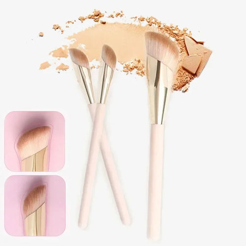  Oblique Head Foundation Brush Set cashymart