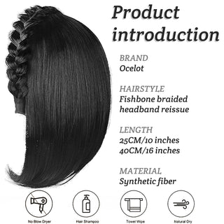  Ocelot Natural Synthetic Hair Extension cashymart