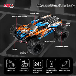  Off-Road Remote Control Racing Car - Thrilling Mountain Adventures cashymart