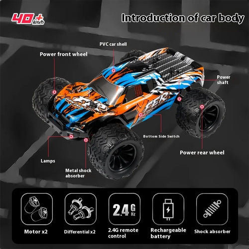  Off-Road Remote Control Racing Car - Thrilling Mountain Adventures cashymart